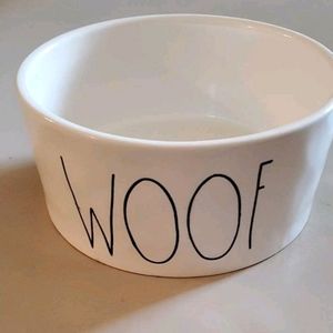 Rae Dunn Dog Bowl #woof